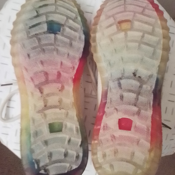 Soft Rainbow Cloth Tennis Shoe - Picture 5 of 5